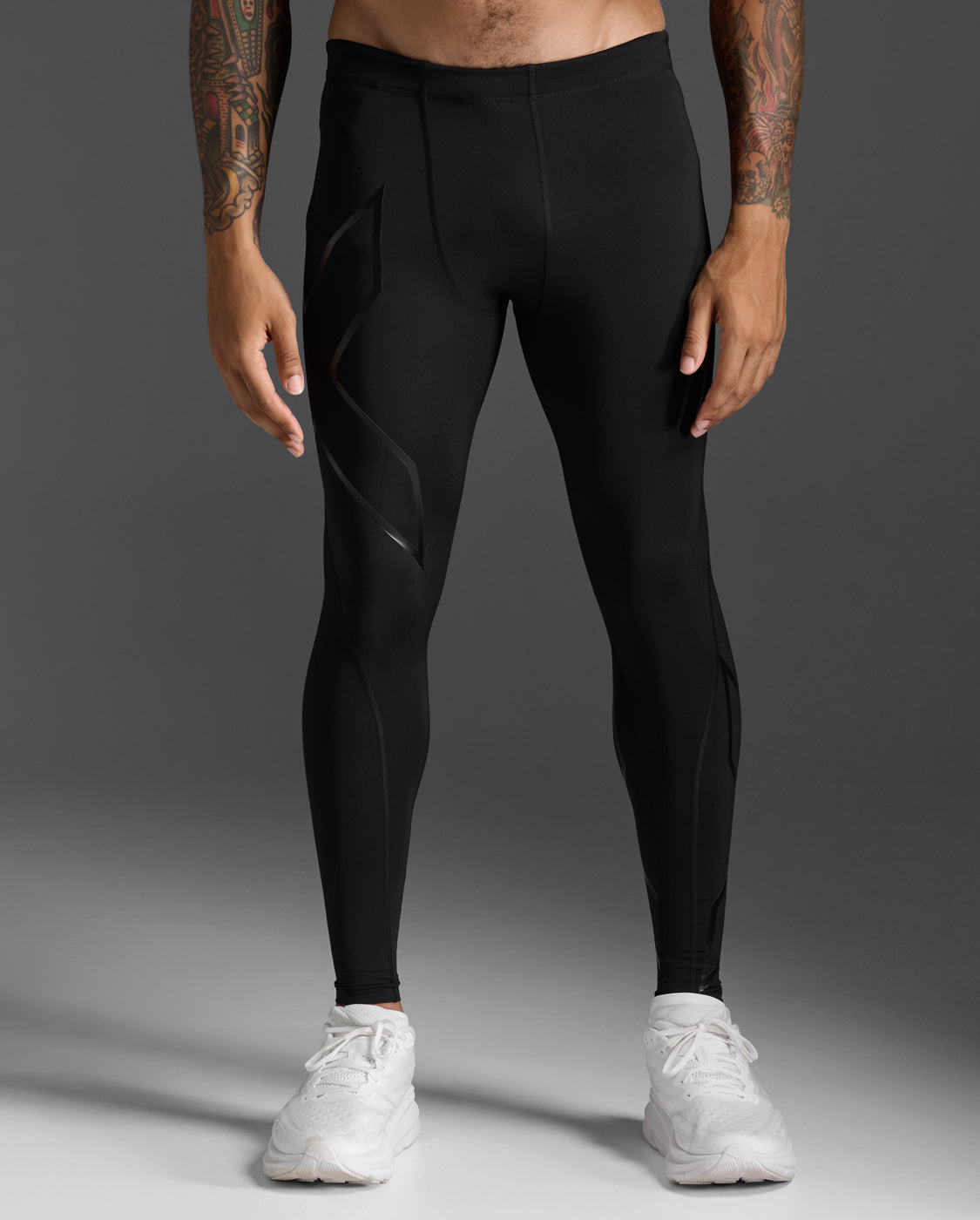 Collant De Compression 2XU Elite Homme Noir/acier Taille M - Neuf Avec étiquettes