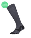 Vectr Light Cushion Full Length Socks - Titanium/Black