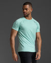 Motion Tee - Aqua/Jupiter