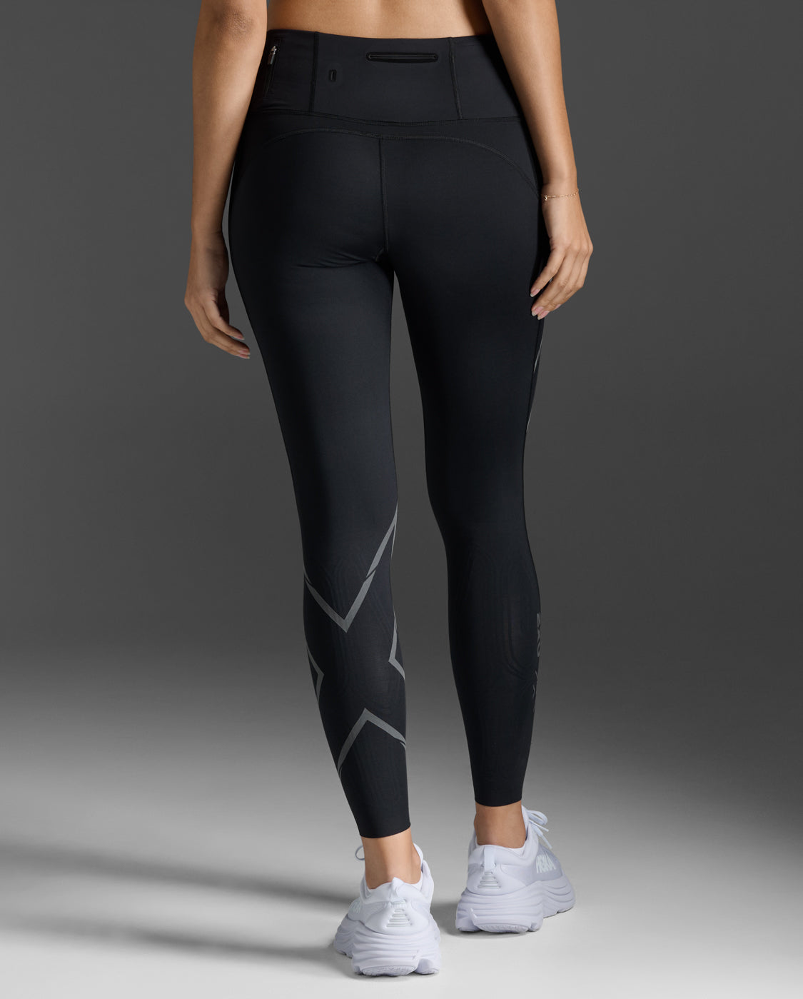 Köp 2XU Form Stash Hi-Rise Compression Tights Midnight/White Köp 2XU Form Stash Hi-Rise Compression Tights Midnight/White