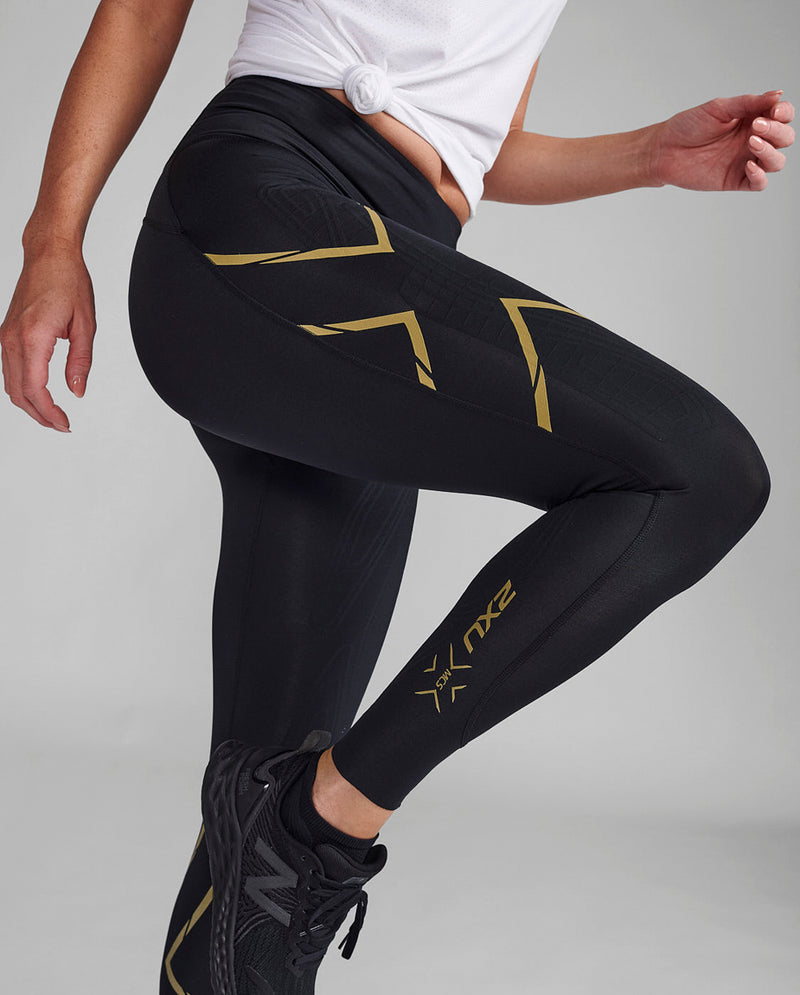 2XU Force Mid-Rise Compression 3/4 Tights : : Clothing, Shoes &  Accessories