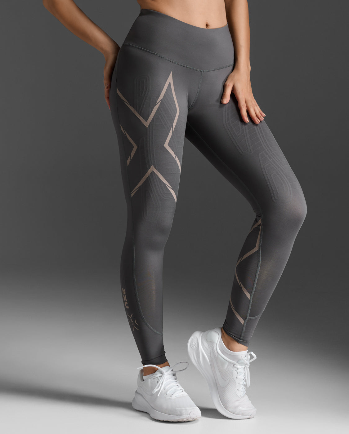 Compression Clothing 2xu Reflective Running Tights Light Speed Mid
