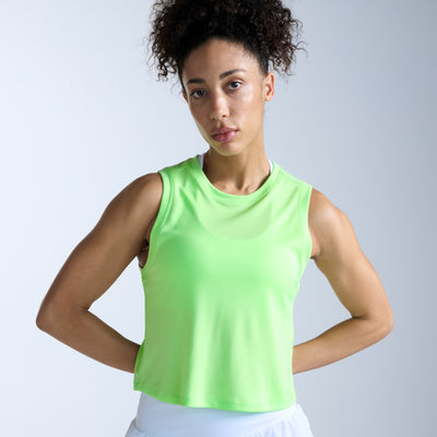Aero Mesh Crop Tank