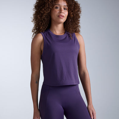 Aero Mesh Crop Tank