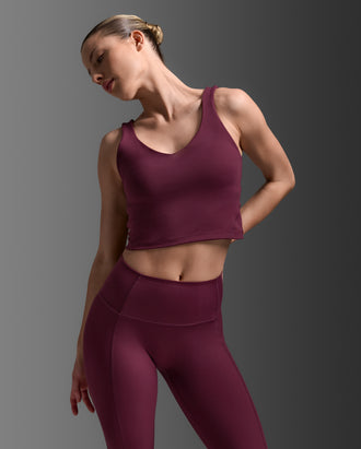 Fluid Longline Bra