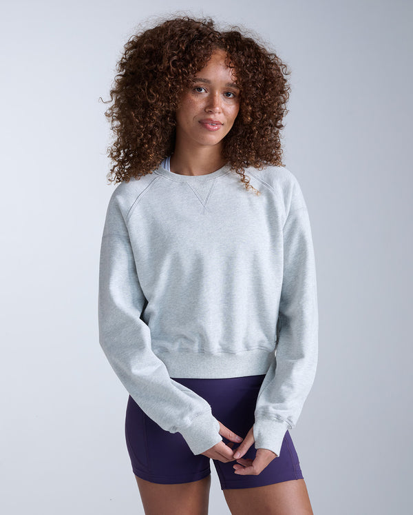 EZ Organic Cotton Ribbed Crew