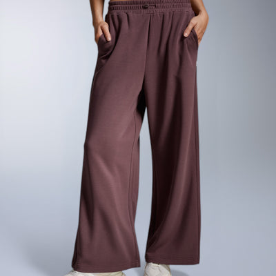 Wonderluxe Sand Washed Wide Leg Pants