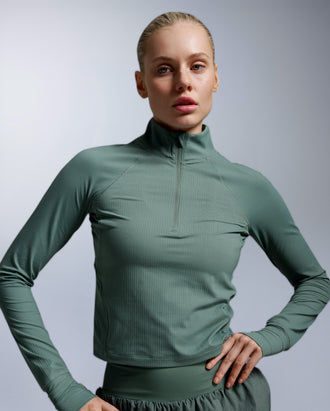 Aero Waffle 1/2 Zip