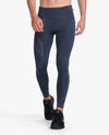 Light Speed Compression Tights - India Ink/Black Reflective