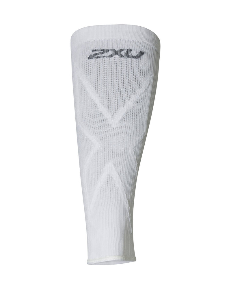 Unisex Elite Aero Calf Sleeves - White
